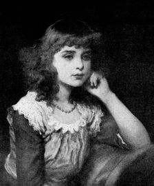 Beautiful Children at the Grafton Gallery: Little Stella - J. Sant, R.A., 1895. Creator: Unknown