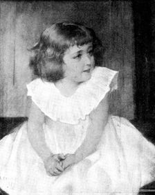 Beautiful Children at the Grafton Gallery: Lise - Albert Edelfeldt, 1895. Creator: Unknown