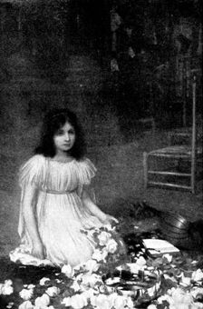 Beautiful Children at the Grafton Gallery: Mignon - W. R. Symonds, 1895. Creator: George Meisenbach