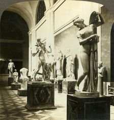 Beautiful Venus of Gallipede, gallery of ancient statues Museum, Naples, Italy c1909. Creator: Unknown
