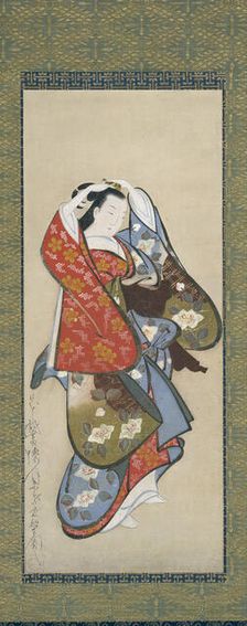 Beautiful Woman, 18th century. Creator: Dohan Kaigetsudo