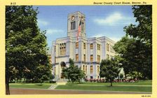 Beaver County Court House, Beaver, Pennsylvania, USA, 1940