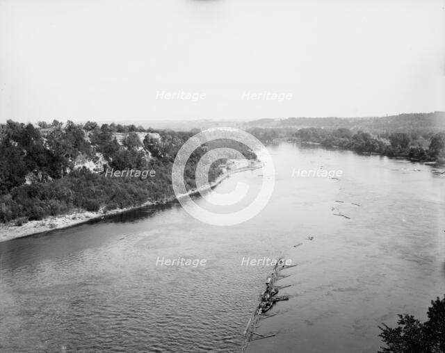 Beaver Dam Lake near Cumberland, Wis., c1898. Creator: Unknown.