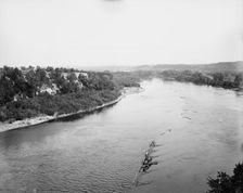 Beaver Dam Lake near Cumberland, Wis., c1898. Creator: Unknown