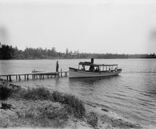 Beaver Dam Lake, Wis., Camp Dixon, between 1880 and 1899. Creator: Unknown