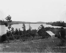 Beaver Dam Lake, Wis. from Fuller's Farm, between 1880 and 1899. Creator: Unknown