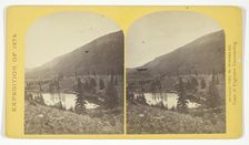 Beaver Lake, Conejos Cañon, Colorado, 9.000 feet above sea-level, and 30 miles from mouth..., 1874. Creator: Tim O'Sullivan