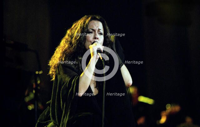Bebel Gilberto, Brighton Dome, Brighton, East Sussex, 19 Oct 2004. Creator: Brian O'Connor.