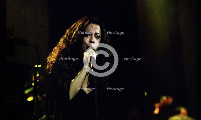 Bebel Gilberto, Brighton Dome, Brighton, East Sussex, 19 Oct 2004. Creator: Brian O'Connor.