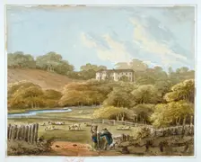 Beckenham Place and grounds, Beckenham, Kent, c1790. Artist: Anon