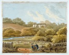 Beckenham Place and grounds, Beckenham, Kent, c1790. Artist: Anon