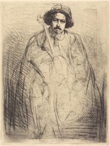 Becquet, 1859. Creator: James Abbott McNeill Whistler