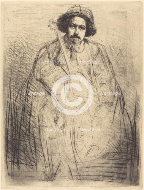 Becquet, 1859. Creator: James Abbott McNeill Whistler.