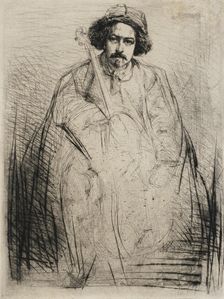Becquet, 1859. Creator: James Abbott McNeill Whistler