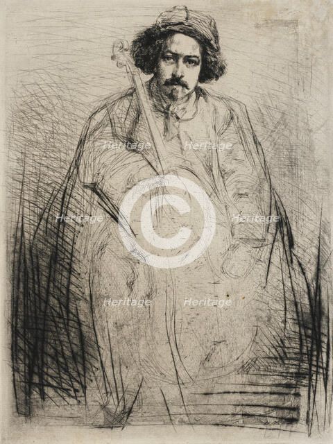 Becquet, 1859. Creator: James Abbott McNeill Whistler.