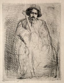 Becquet, 1871. Creator: James McNeill Whistler (American, 1834-1903)