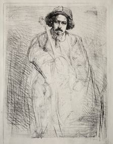 Becquet, 1871. Creator: James McNeill Whistler (American, 1834-1903)