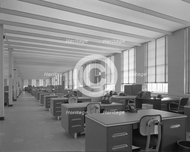 Becton Dickinson & Co., Rutherford, New Jersey, 1954. Creator: Gottscho-Schleisner, Inc.