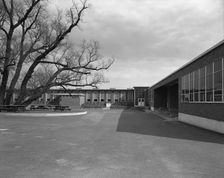 Becton Dickinson & Co., Rutherford, New Jersey, 1954. Creator: Gottscho-Schleisner, Inc