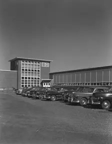 Becton Dickinson, East Rutherford, New Jersey, 1952. Creator: Gottscho-Schleisner, Inc