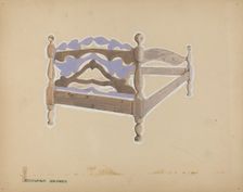 Bed, 1935/1942. Creator: Reimer, Richard