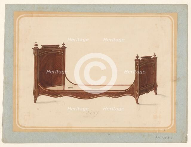 Bed, c.1835-c.1935. Creator: Anon.