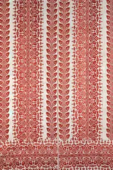 Bed Curtain, Greece, 1675/1725. Creator: Unknown