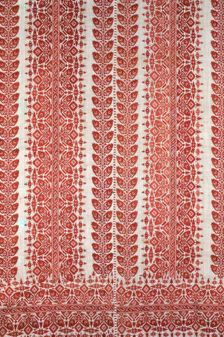 Bed Curtain, Greece, 1675/1725. Creator: Unknown