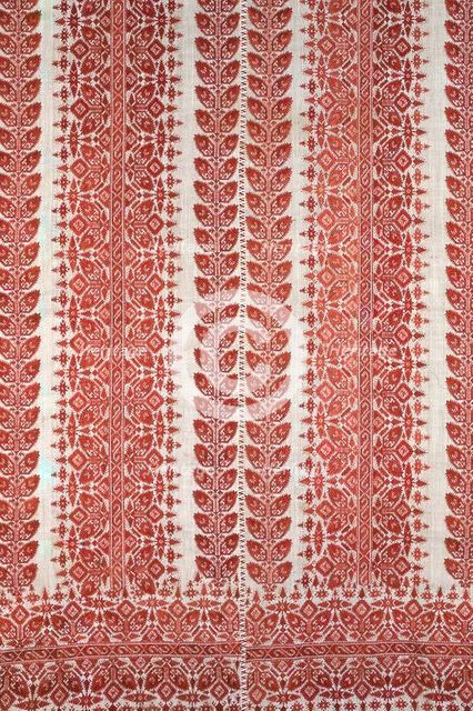 Bed Curtain, Greece, 1675/1725. Creator: Unknown.