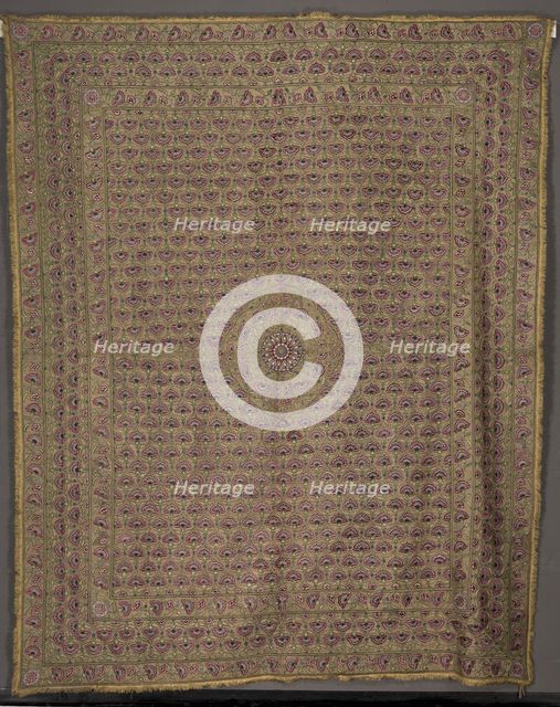 Bed Cover (?), 1800s. Creator: Unknown.