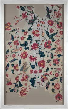 Bed Cover or Wall Hanging, India, 17th century. Creator: Unknown