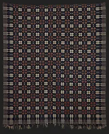 Bed Cover (Coverlet), 1800-1850. Creator: Unknown