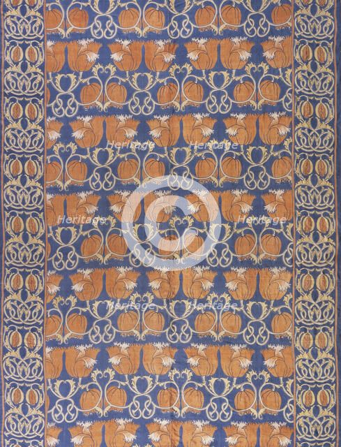Bed cover, Designed c1888. Creators: Charles Francis Annesley Voysey, G. P. and J. Baker, Ltd..