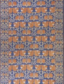 Bed cover, Designed c1888. Creators: Charles Francis Annesley Voysey, G. P. and J. Baker, Ltd.