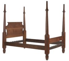 Bed frame designed by Henry Boyd, ca. 1840. Creator: Boyd Manufacturing Company