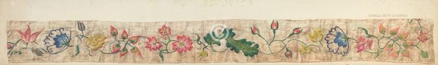 Bed Valance Detail, c. 1939. Creator: Isabella Ruth Doerfler.