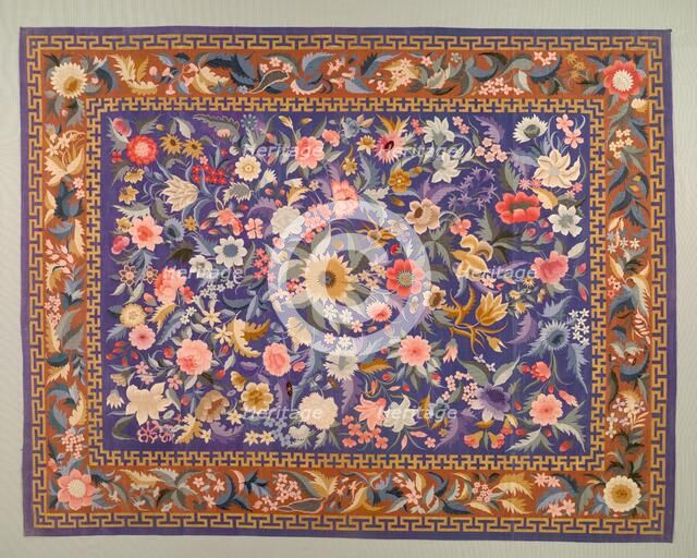 Bedcover, 1800s - 1900s. Creator: Unknown.