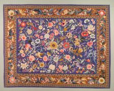 Bedcover, 1800s - 1900s. Creator: Unknown