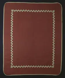 Bedcover (Amish Plain Quilt), Ohio, c. 1890. Creator: Unknown