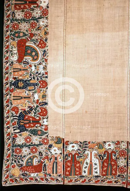 Bedcover, Greece, 17th century. Creator: Unknown.