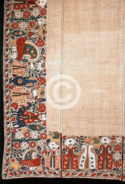 Bedcover, Greece, 17th century. Creator: Unknown.