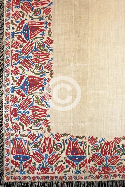 Bedcover, Greece, 17th century. Creator: Unknown.