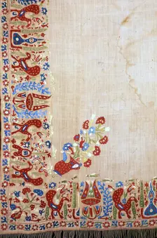 Bedcover, Greece, 17th century. Creator: Unknown