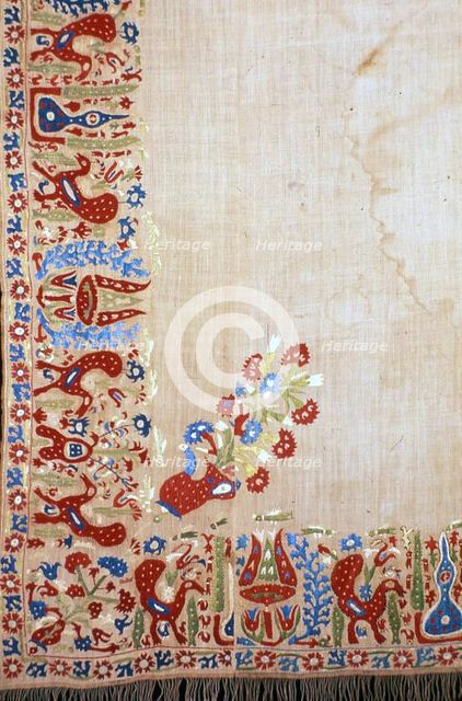 Bedcover, Greece, 17th century. Creator: Unknown.