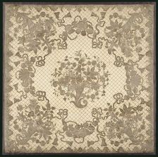 Bedcover, England, c. 1720/40. Creator: Unknown