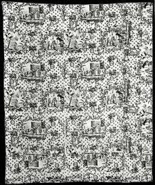 Bedcover, England, c. 1790. Creator: Unknown