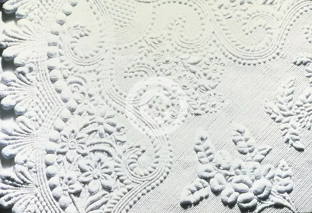 Bedcover, France, 1825/75. Creator: Unknown.