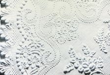Bedcover, France, 1825/75. Creator: Unknown