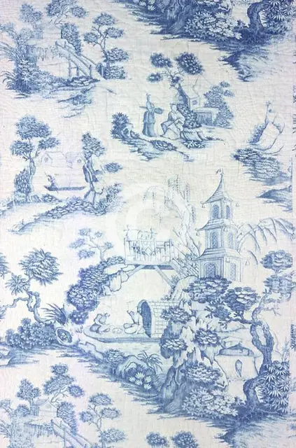 Bedcover, France, c. 1790. Creator: Unknown.