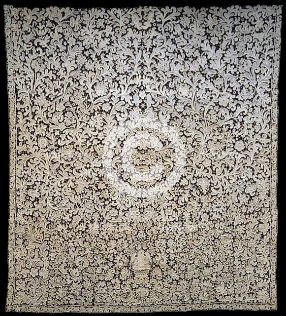 Bedcover or Hanging, Italy, 1701/25. Creator: Unknown.